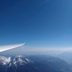 Flugwegposition um 12:52:40: Aufgenommen in der Nähe von 39010 Riffian, Bozen, Italien in 3086 Meter